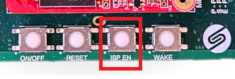 SentiBoard 2.0 ISP_EN Button